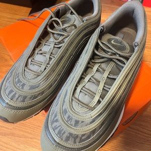 Nike Air Max 97 Tiger Camo Army Green Men's Size 11